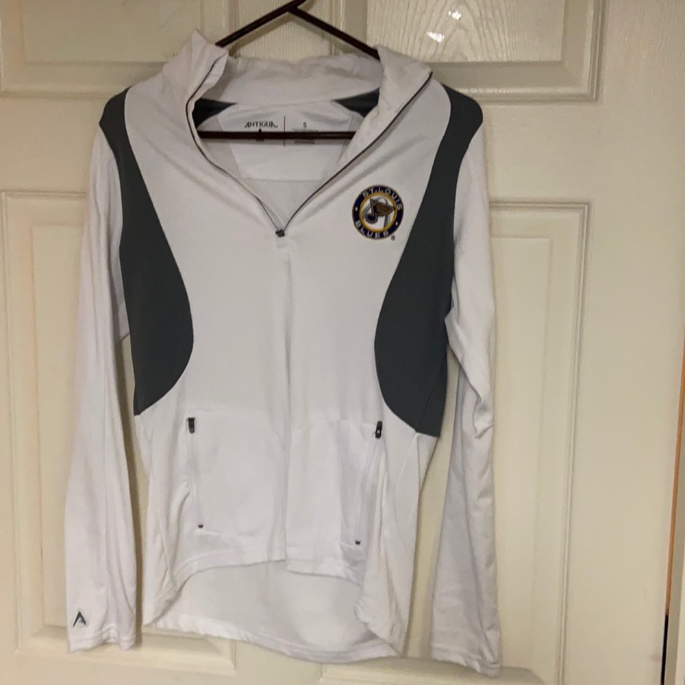 STL blues half zip